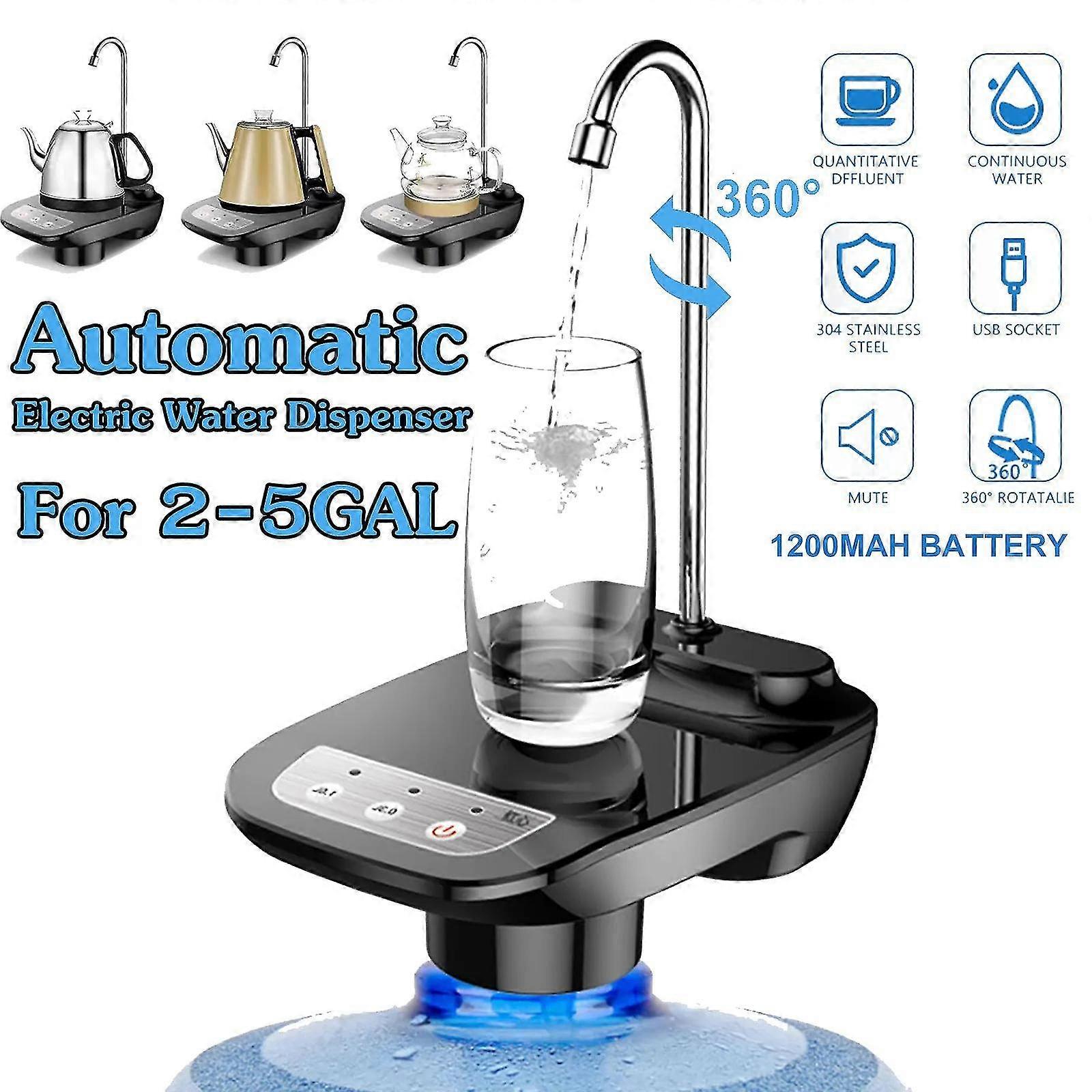 Usb Rechargeable Automatic Electric Bottled Water Dispenser Pump