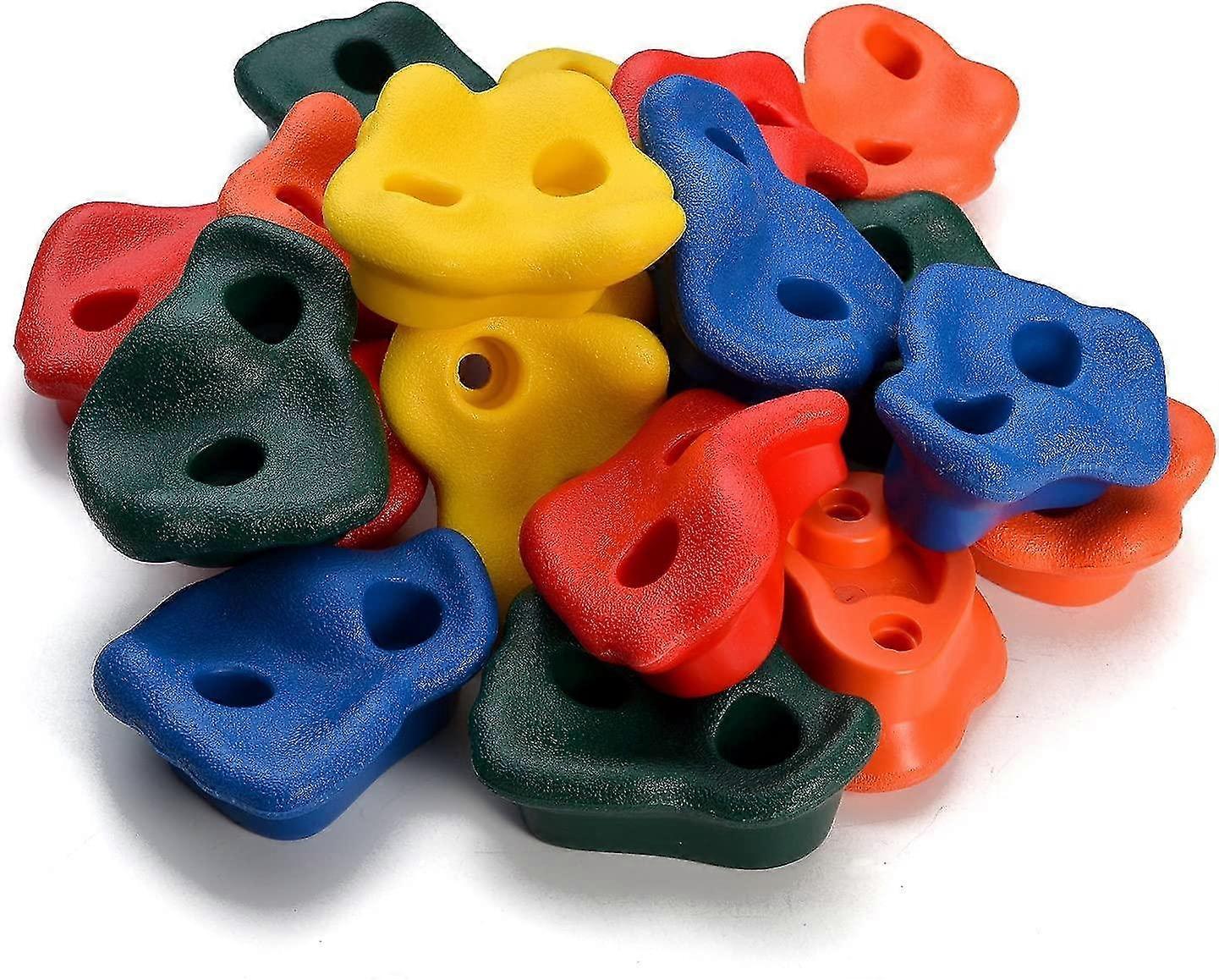 20 Pieces Stones Climbing Grips Holds Textured Climbing Holds