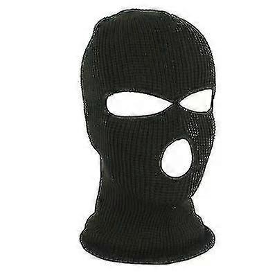 3 hål Vinter varm Unisex Balaclava Mask