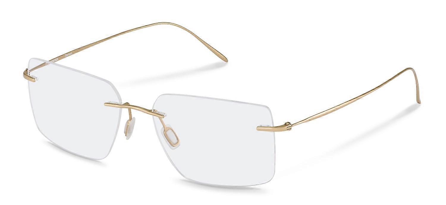 Eyewear Frames Rodenstock R7167 C000 gold 57/17/145 MAN
