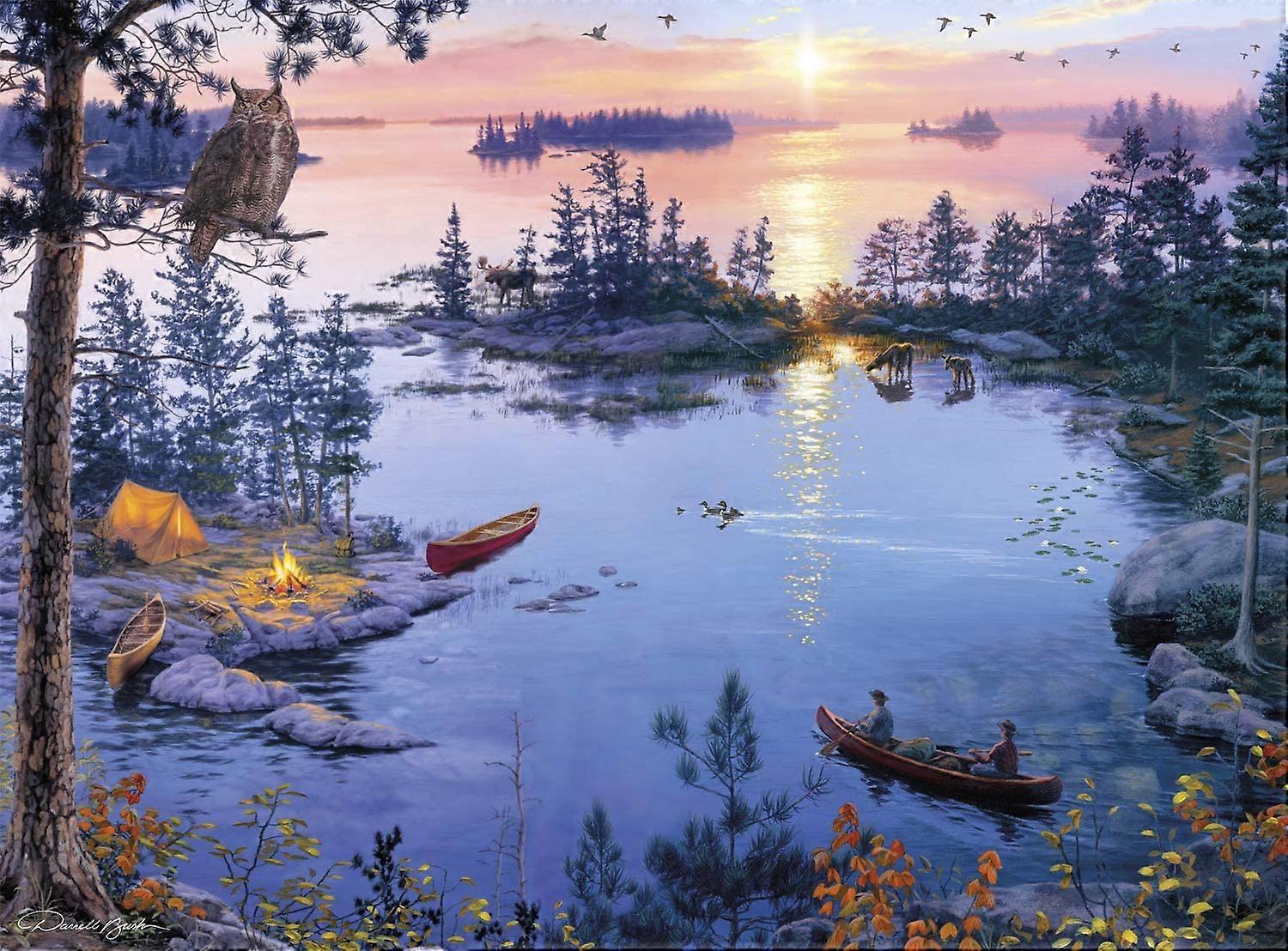 Darrell Bush - Eagle-Eye View - 200 Piece Jigsaw Puzzle