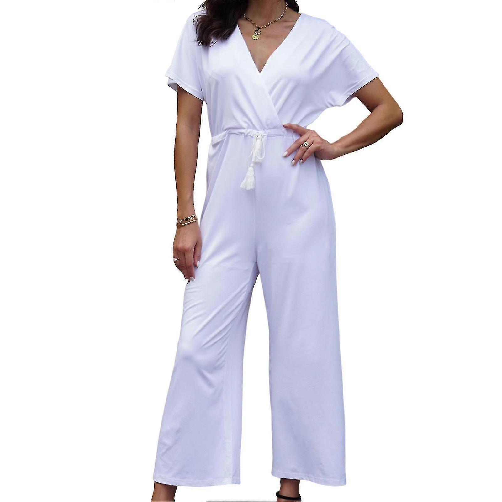 Women's Jumpsuits Wide Leg Long Pants Loose Fit Design For Club