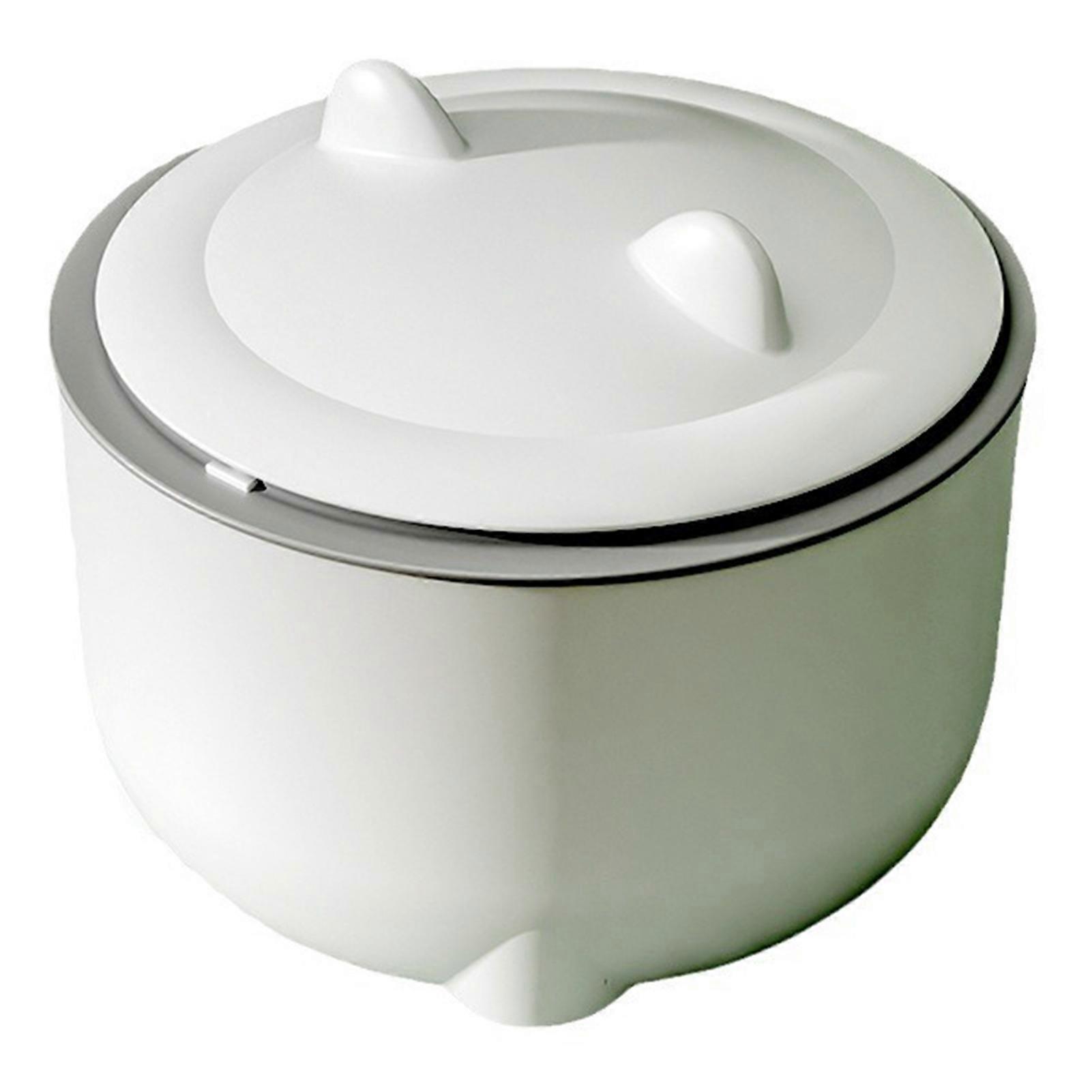 Mini Trash Can Cute Cat Ears Lid Design Large Capacity Odor Insulation Bathroom Waste Basket Desktop Garbage Can Jikaix