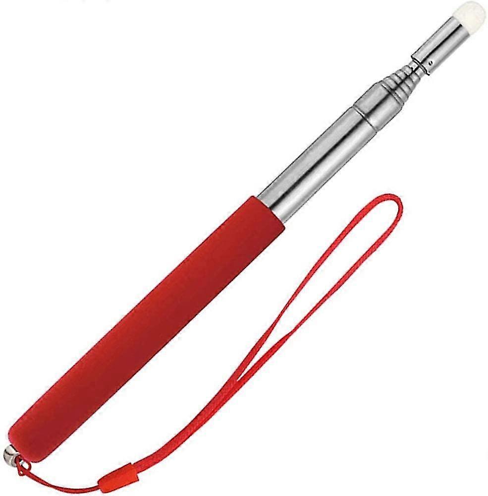 telescopische pointer stick met handkoord, leraar pointer voor klaslokaal, presentatie pointers voor leraren, hand pointer uitschuifbare pointer stick r