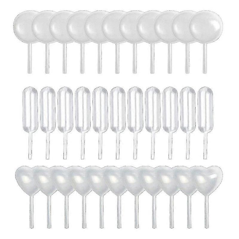 200pcs Clear Translucent Liquid Dropper Pasteur Pipettes For Cakes, Chocolates,easy Squeeze