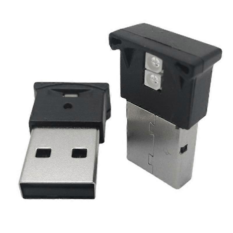 2Pcs Universal Mini USB LED Car Light Auto Interior Atmosphere Light
