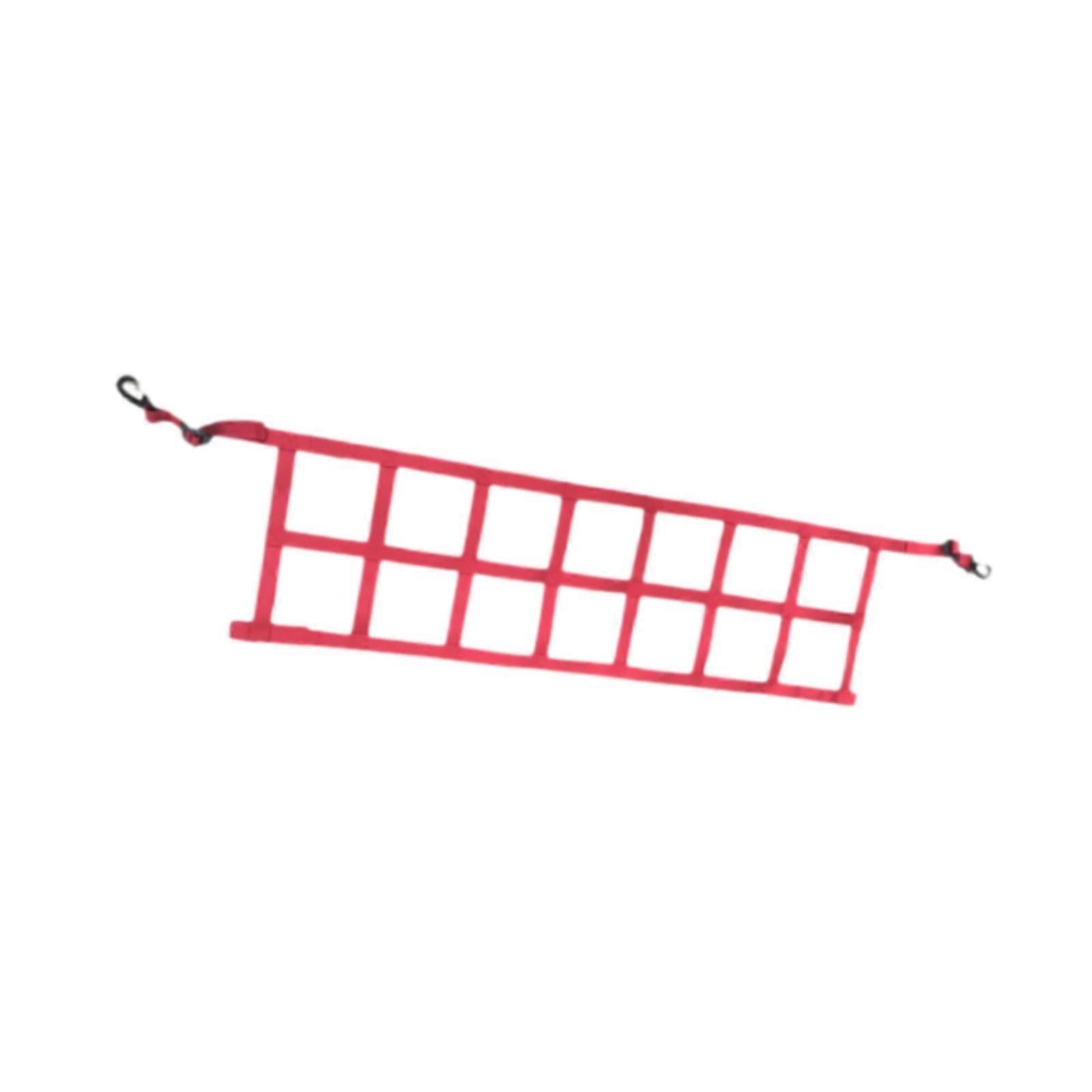 Auto Boot Trunk Cargo Net Parts Storage Net for Suzuki Jimny 2019-2024 Red