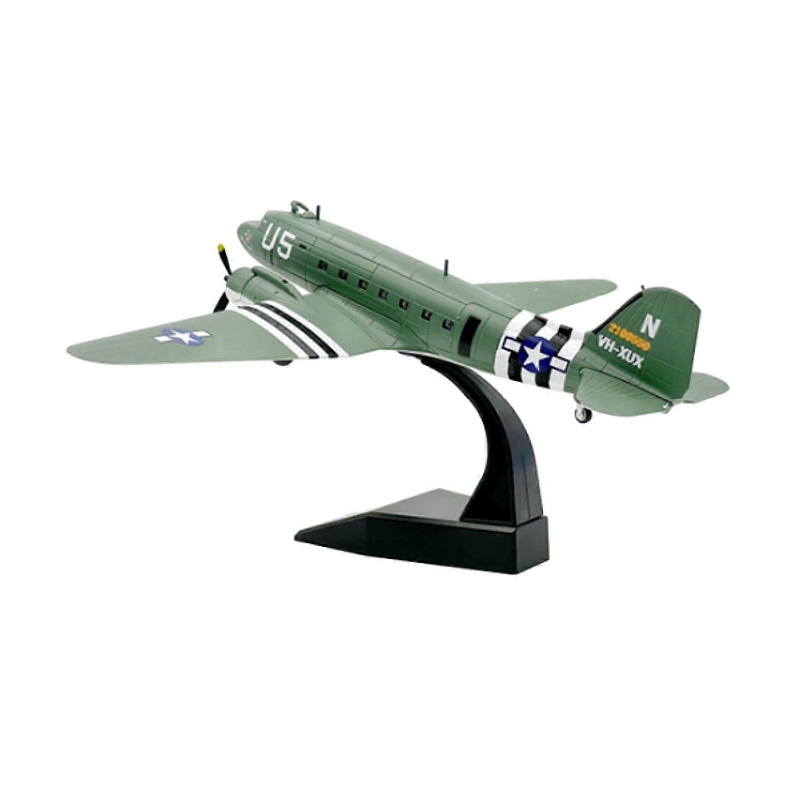 1/100 Fighter Plane with Base Airplane Model for Countertop Office Bookshelf