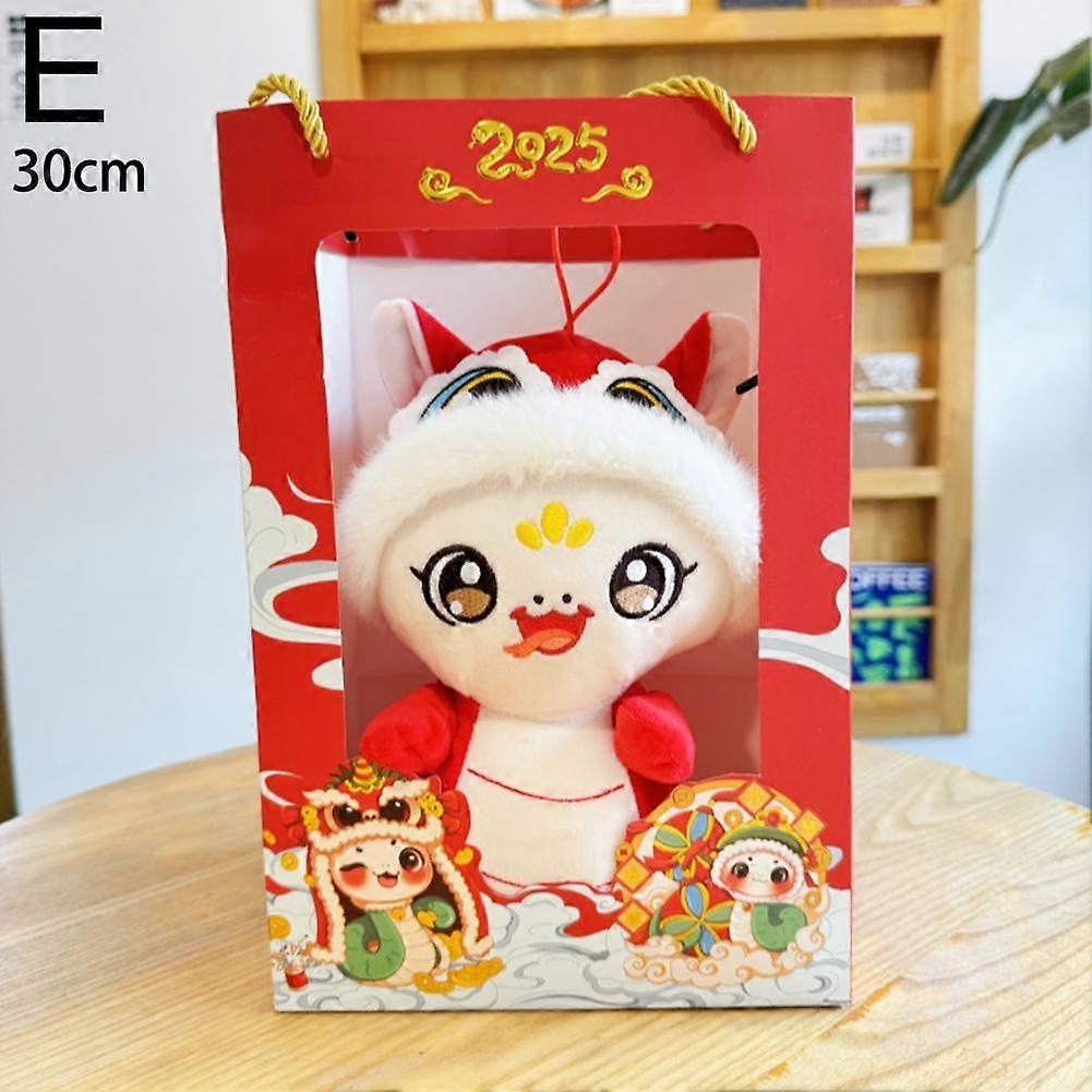 2025 Year of The Snake Mascot Plush Ornament Cute Baby Snake Plush Toy Gift