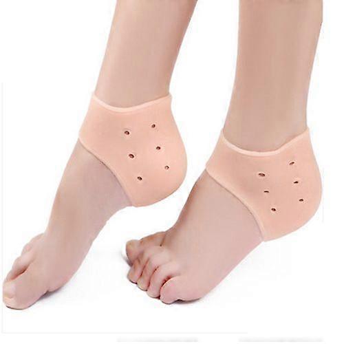 10 Pairs Heel Protector Silicone Heel Pad Heel Care Insole Ideal for Heel Pain Relief