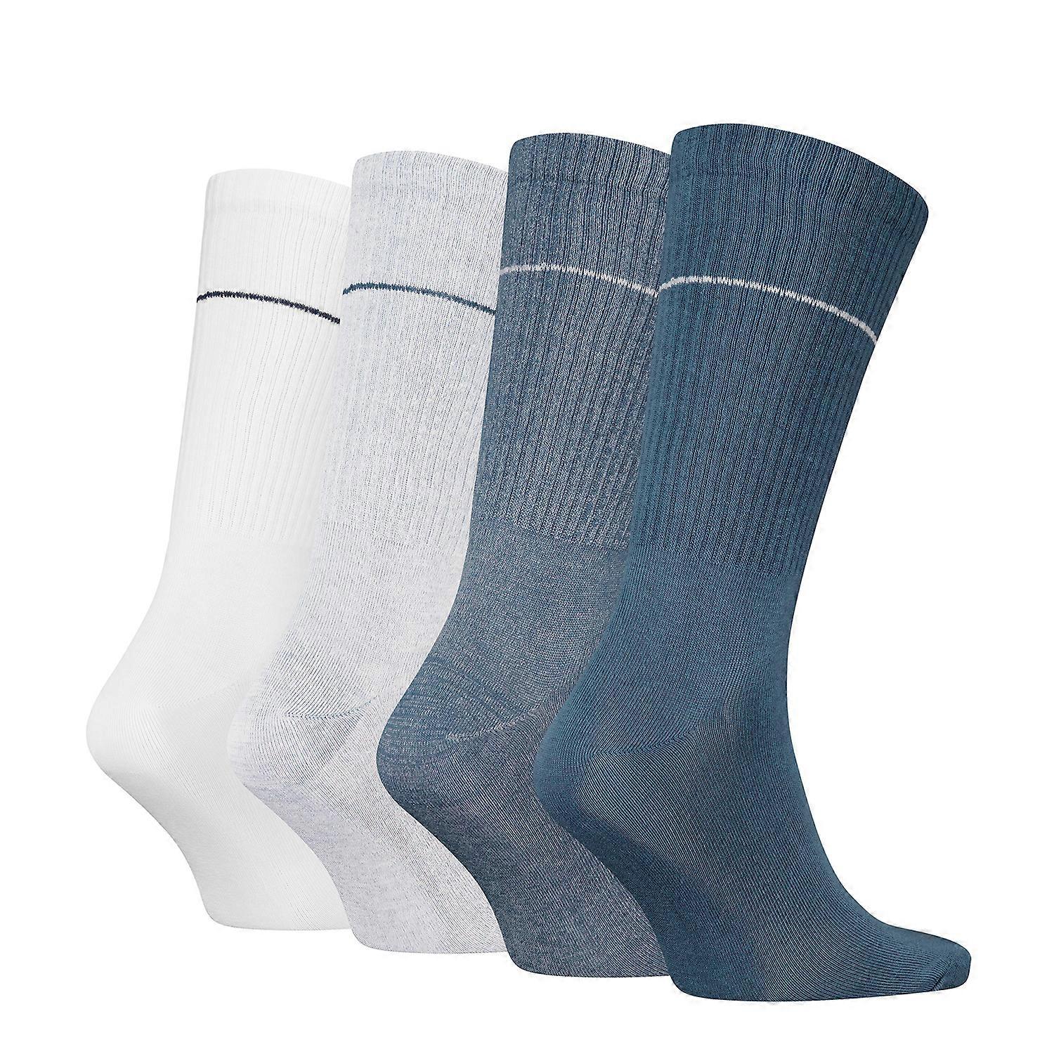 Calvin Klein Knit 4 Pack Giftbox Crew Socks