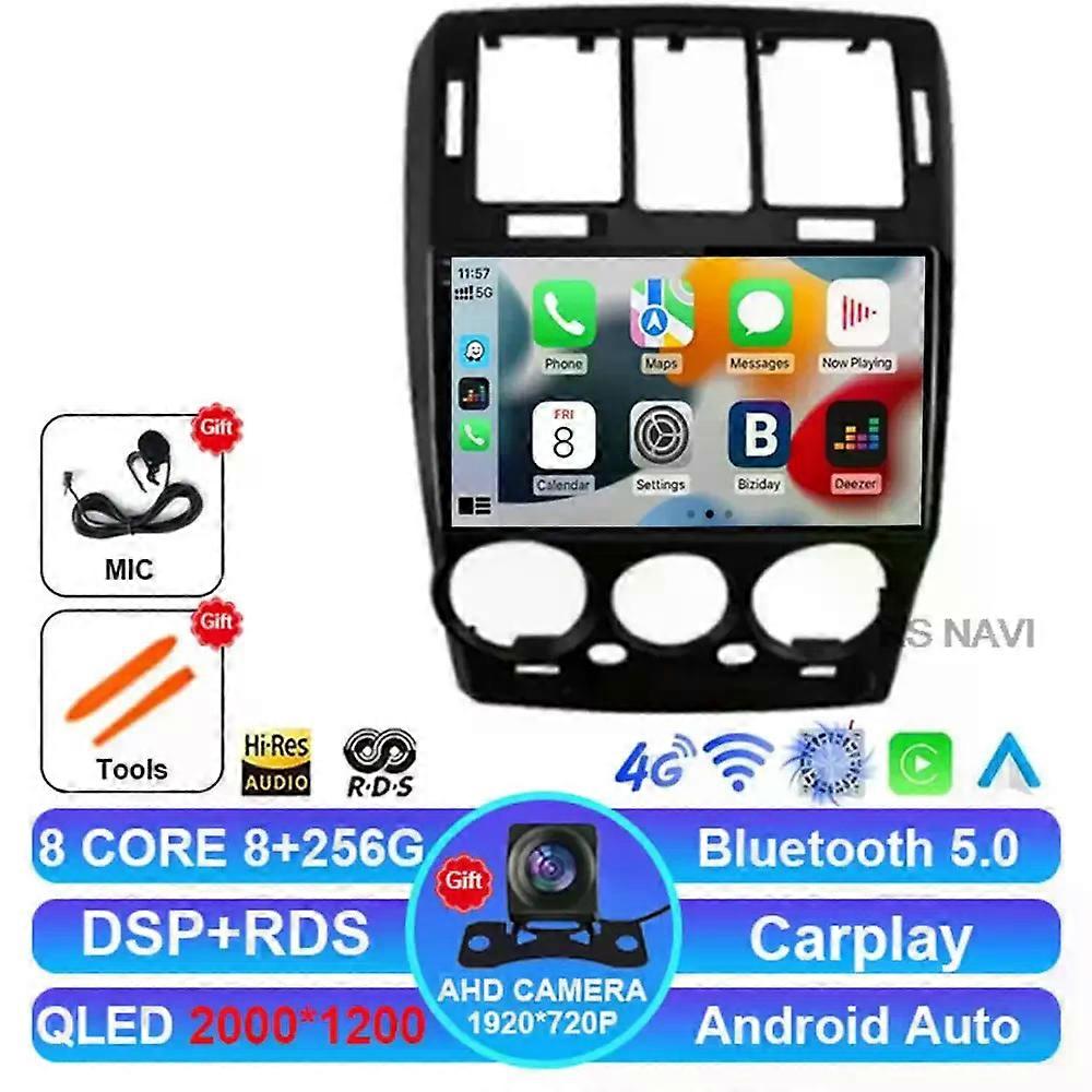 Android 14 Car Radio For Hyundai Getz 2002 - 2011 Navigation 2din Dsp Stereo Gps Dvd 5g Wifi Viedo Player Multimedia 2 Din Bt