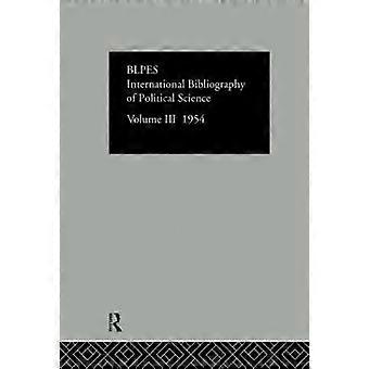 Intl Biblio Pol Sc 1954 Band 3