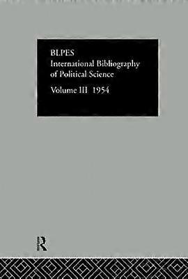 Intl Biblio Pol Sc 1954 Vol 3