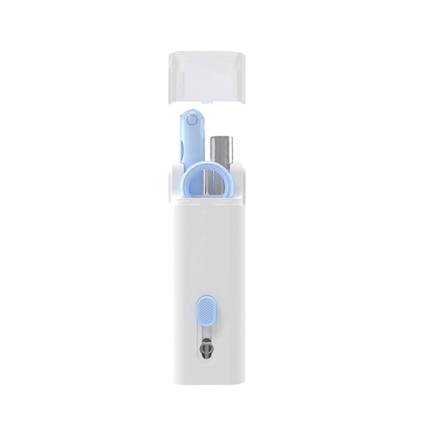 1 Set Double-head Earphone Cleaning Pen Brush Keycap Puller Spray Cloth Bluetooth-compatible