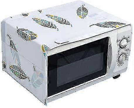 Microwave/multi-function Oven Dust Proof Cover Grease Cover With Pocket Kitchen Protector(feather Pattern) Best-11