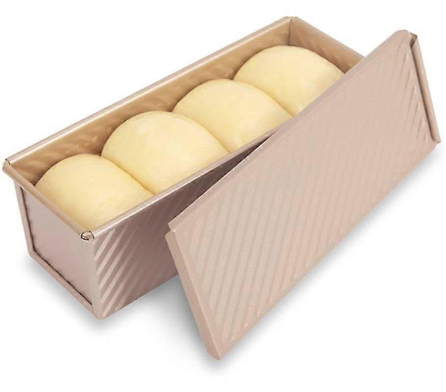 450g Dough Toast Bread Baking Mold Pastry Cakes Bread Baking Mold Mold Baking Mold With Lid,3186