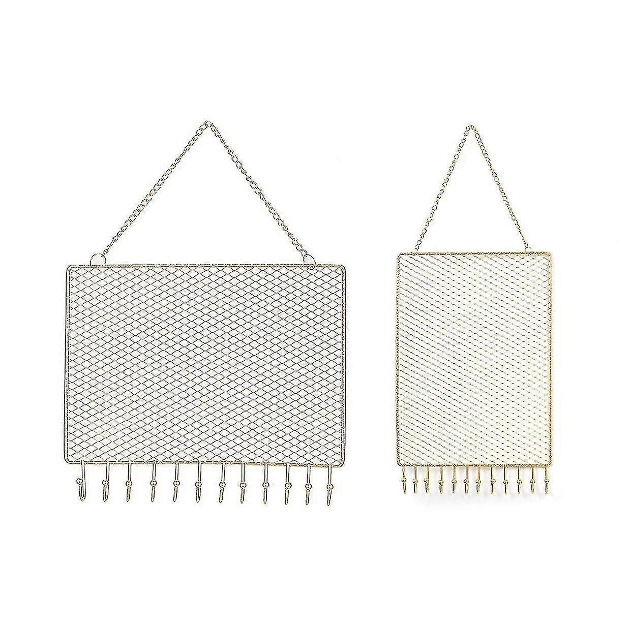 2 Pack Earring Holder Hanging Earring Organizer Display Decorative