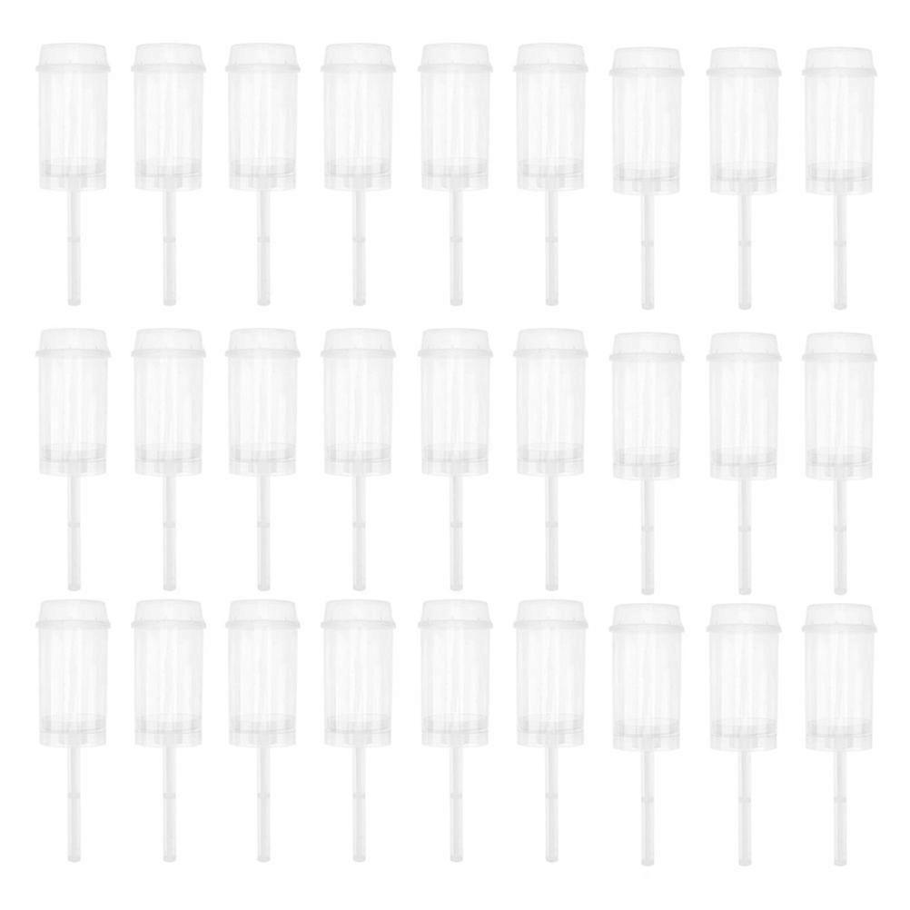 40pcs Push Cake Tubes Simple Cake Holders Cup Storage Cups for Home Use