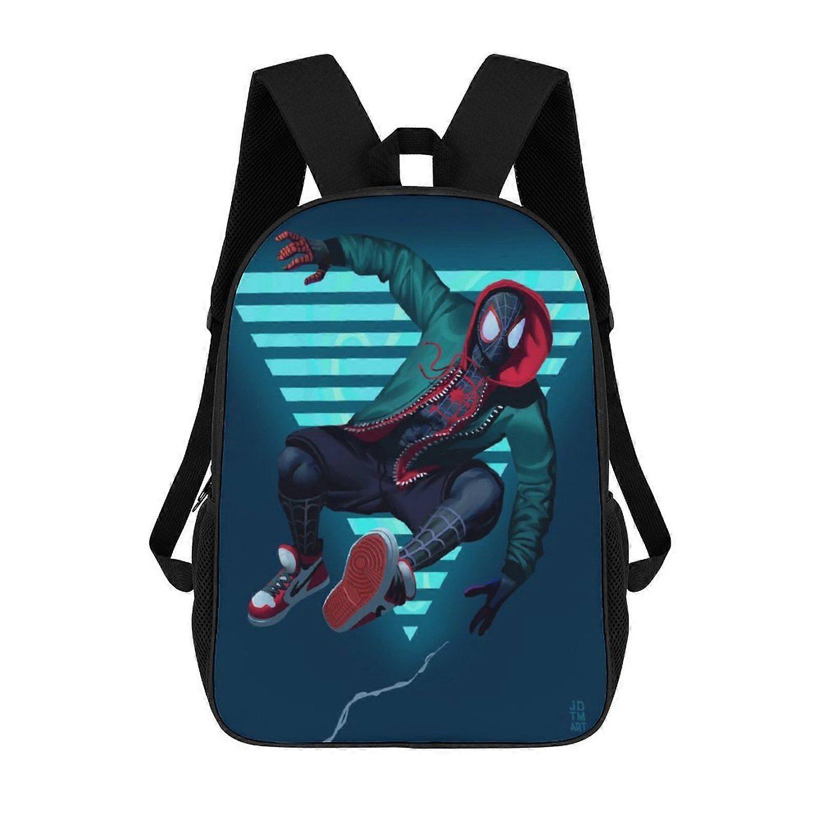 i2297 Miles Morales Backpack Shoulders DaypackBag Work Travel Classic Unisex Backpack kli2297