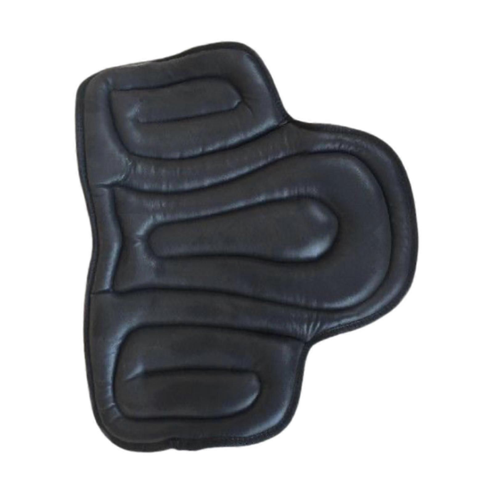 Horse Saddle Pad Soft Western for Dressage Καπιτονέ Αντιολισθητικό Αξεσουάρ Ιππασίας Μαύρο