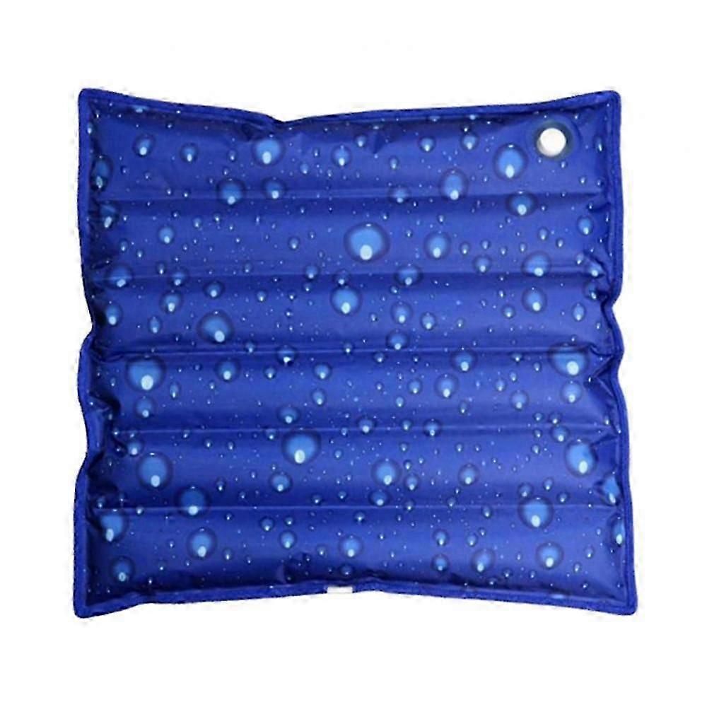 Snowflake Drip Print Water Filling Ice Cushion Home Car Chair Pad Cooling Pillow