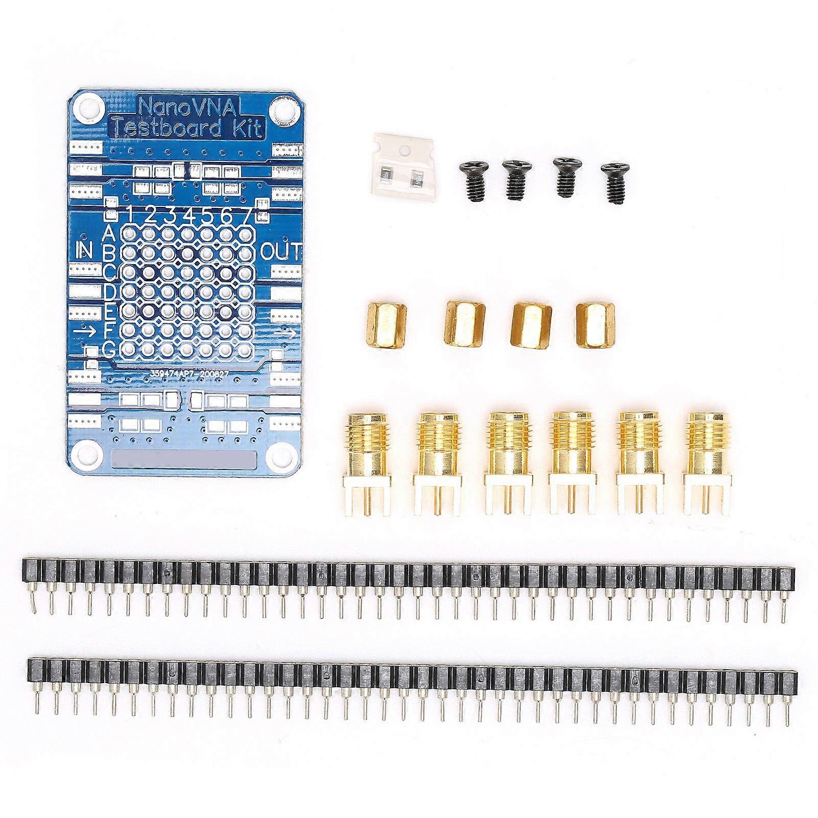 Test Board Kit PCB Compatible Vector Network Analyzer Testboard Testing Demo Boards for SMT