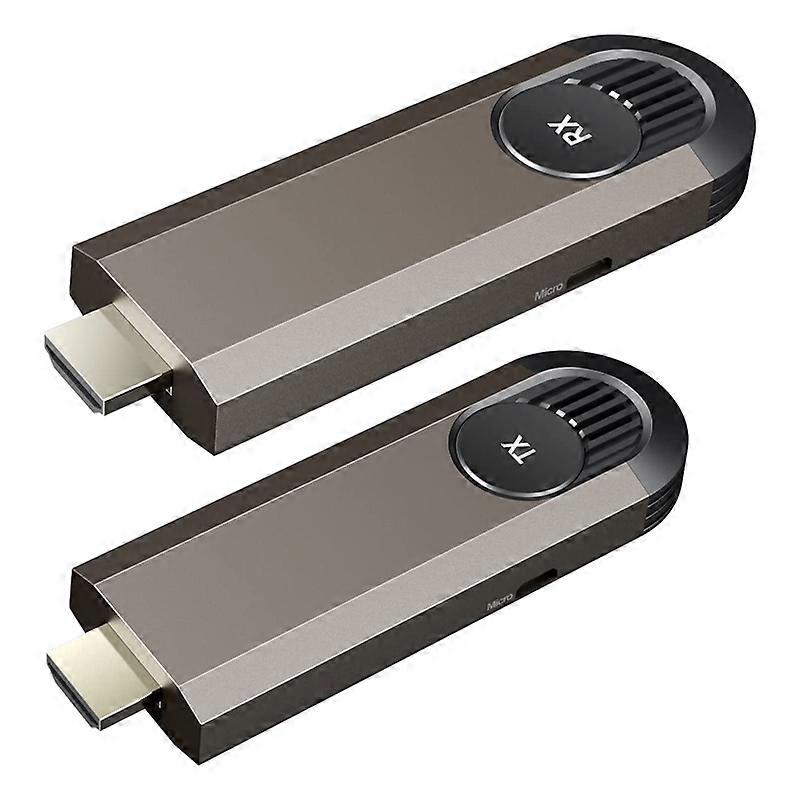 Wireless -Compatible Transmitter and Receiver,Dongle Adapter Support 4K@30Hz,For 2.4/5GHz for Strea