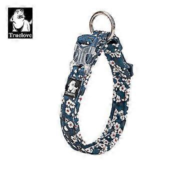 Truelove Floral Pet Collar Best Padded Comfort Cushion Camouflage Small Medium and Large Dogs and Pe