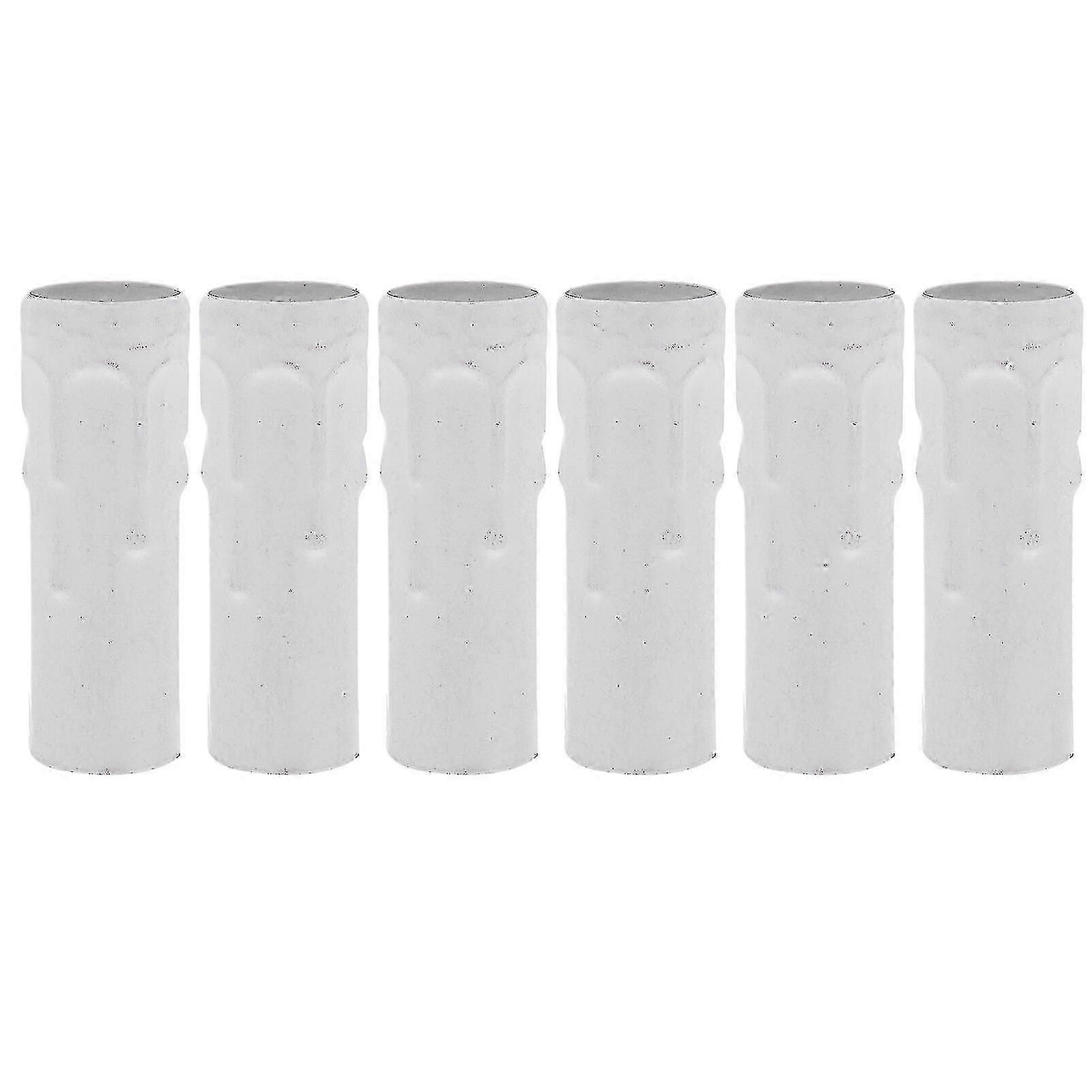 6pcs Πολυέλαιος Κερί Μανίκια E14 Κερί Socket Covers Candelabra Base Covers-hao