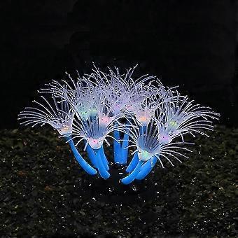 Glowing Glowing Artificial Coral Artificial Fake Coral Ornament Fish Tank