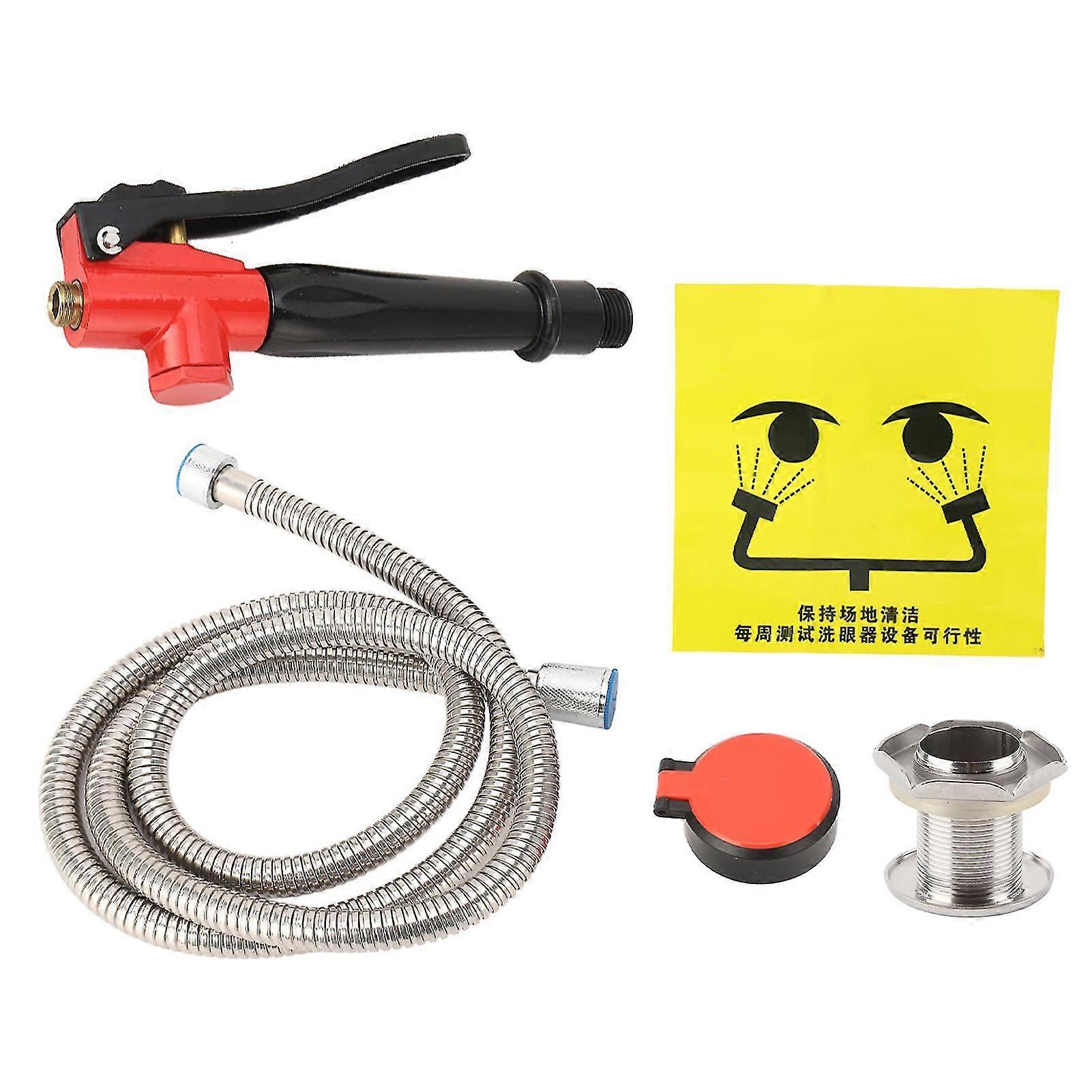 Faucet Mounted Eyewash Station Eye Wash Sprayer 1 Port With Dn15 Interface For Laboratory Factory