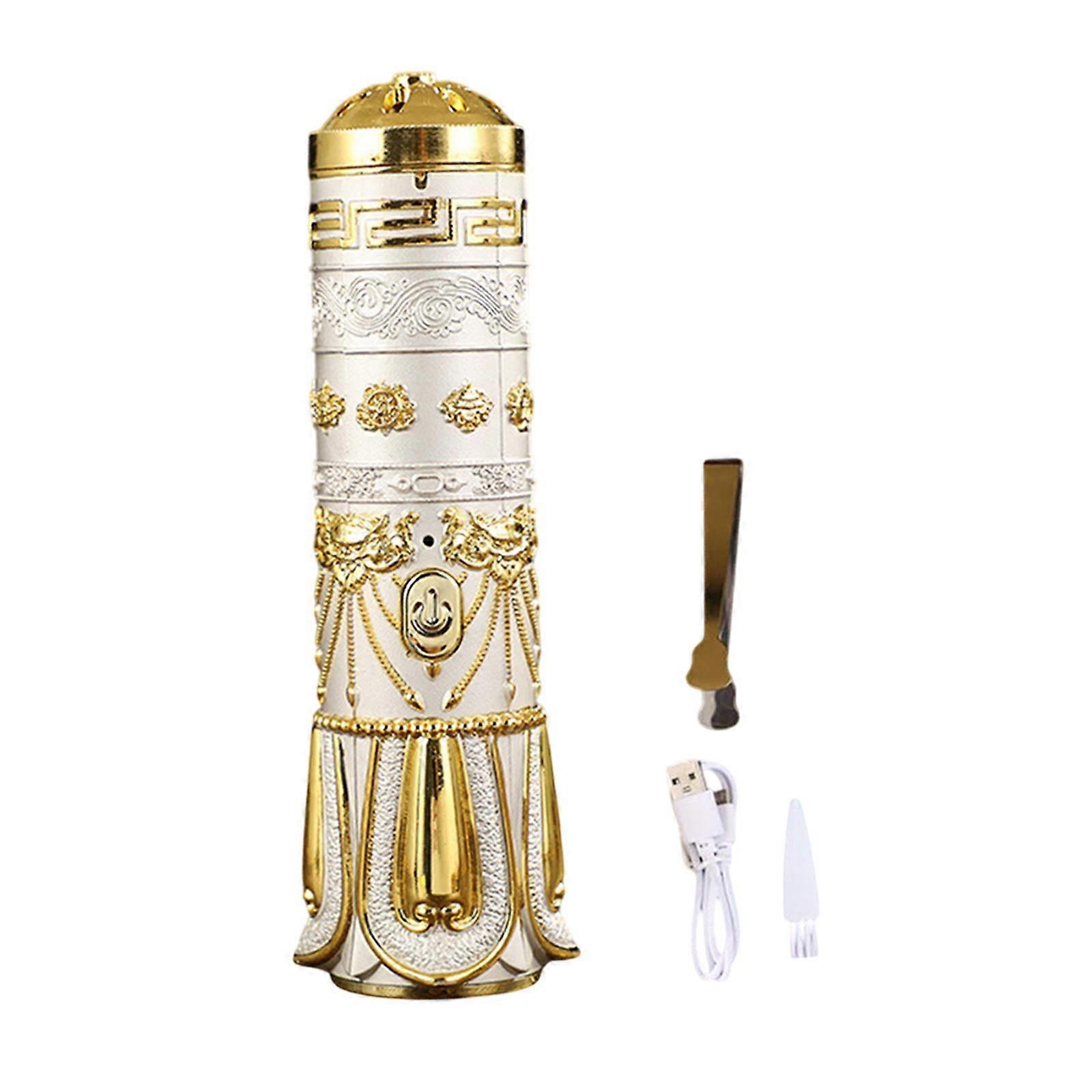 USB Electric Incense Burner Decorative Aroma Diffuser for Yoga Office