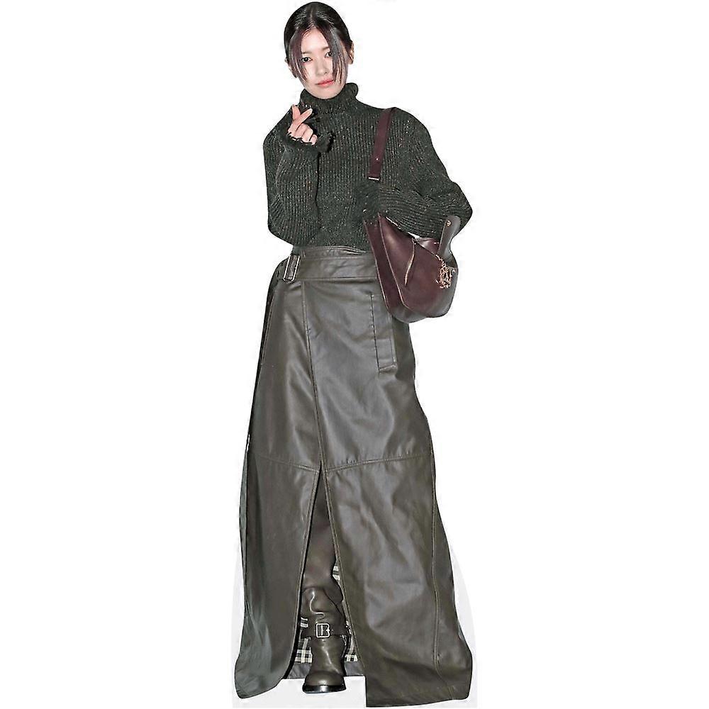 Kim Yoon-Ji (Black Outfit) Cardboard Cutout (lifesize OR mini size). Standee. Stand Up.
