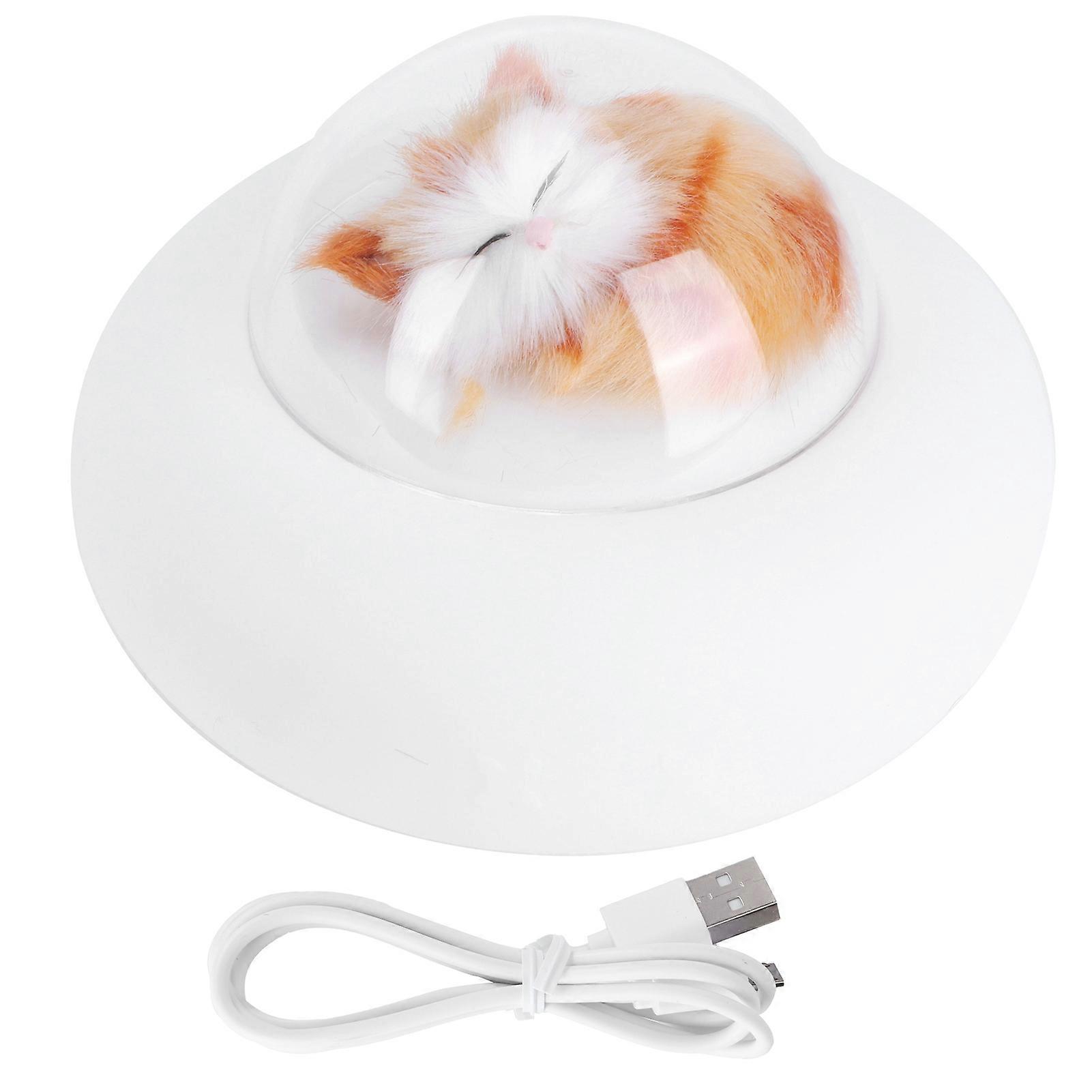 Cute 0.8W USB Silicone Night Light with 7 Color Ambient Glow for Bedroom Bedside Use, Soft Touch, Portable Design