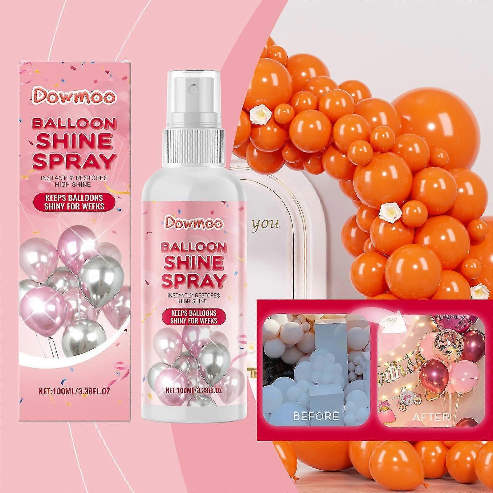 Shine Spray for Balloons, Latex Balloon Shine Spray, Balloon Spray to Last and Shine, Balloon High Shine Spray