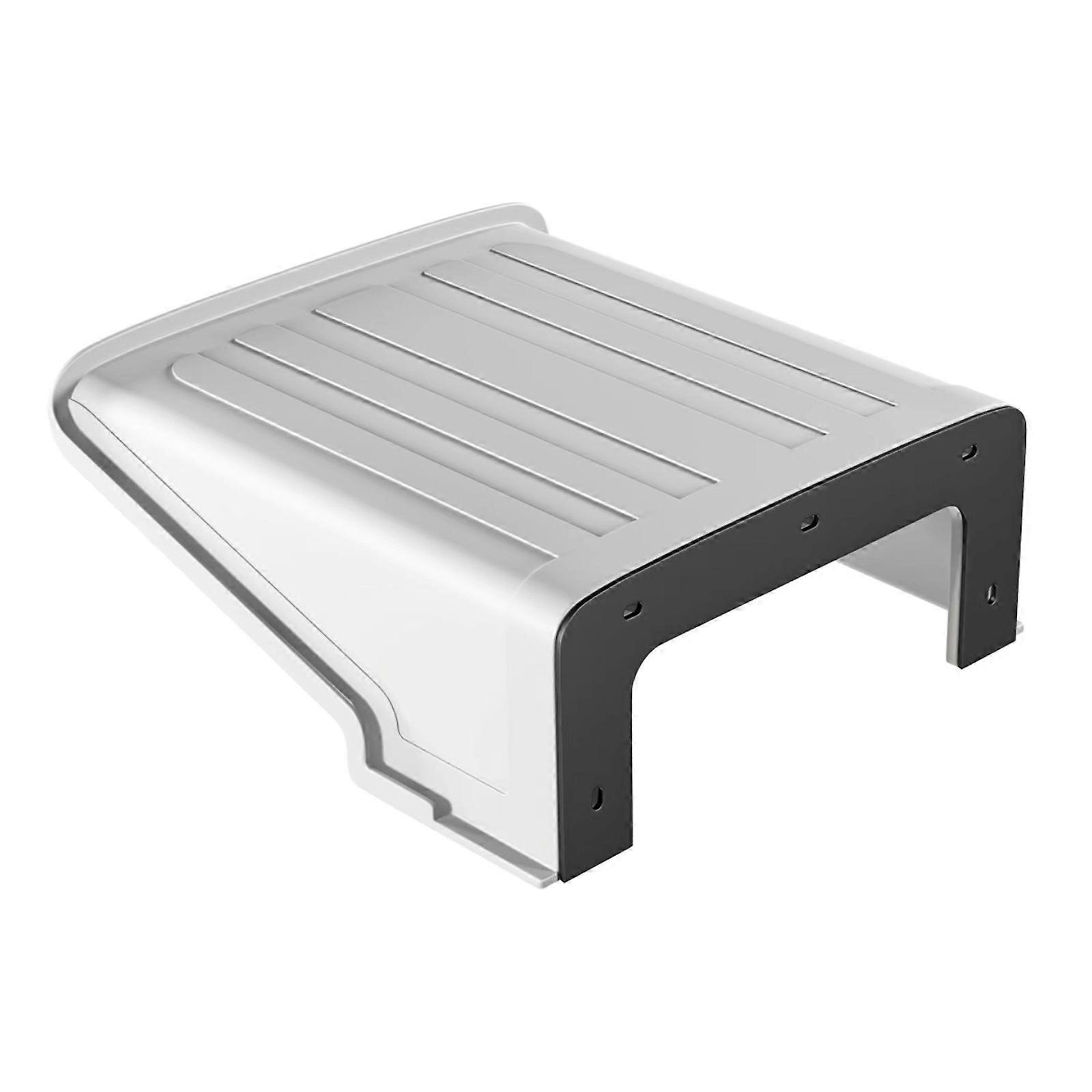 All Weather Protective Shell Enclosure Cover for Surveillances Cameras Offering Easy Installation and Reliable Shielding  White