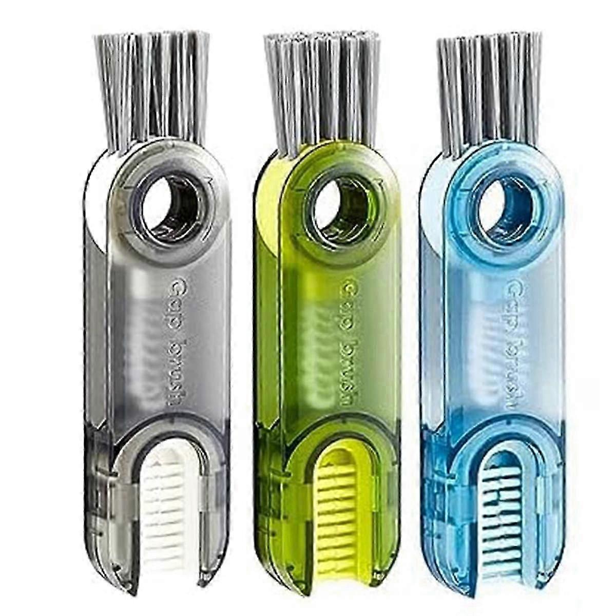 3-in-1 Multifunctional Space Cleaning Brush, Multi-Functional Crevice Cleaning Brush, Tiny Bottle C bs