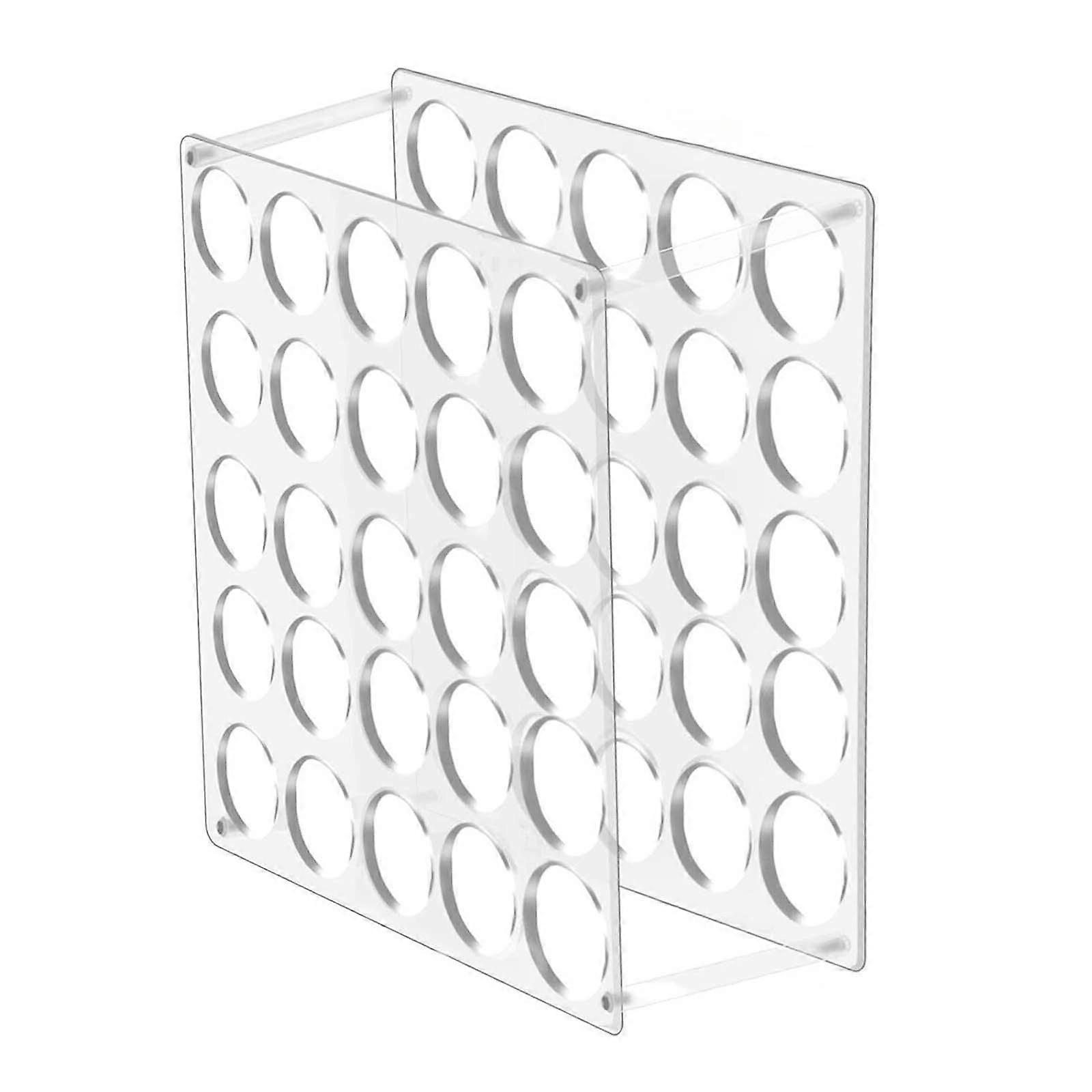 Support de stockage en rouleau de vinyle Support en acrylique Vinyle transparent léger polyvalent et robuste