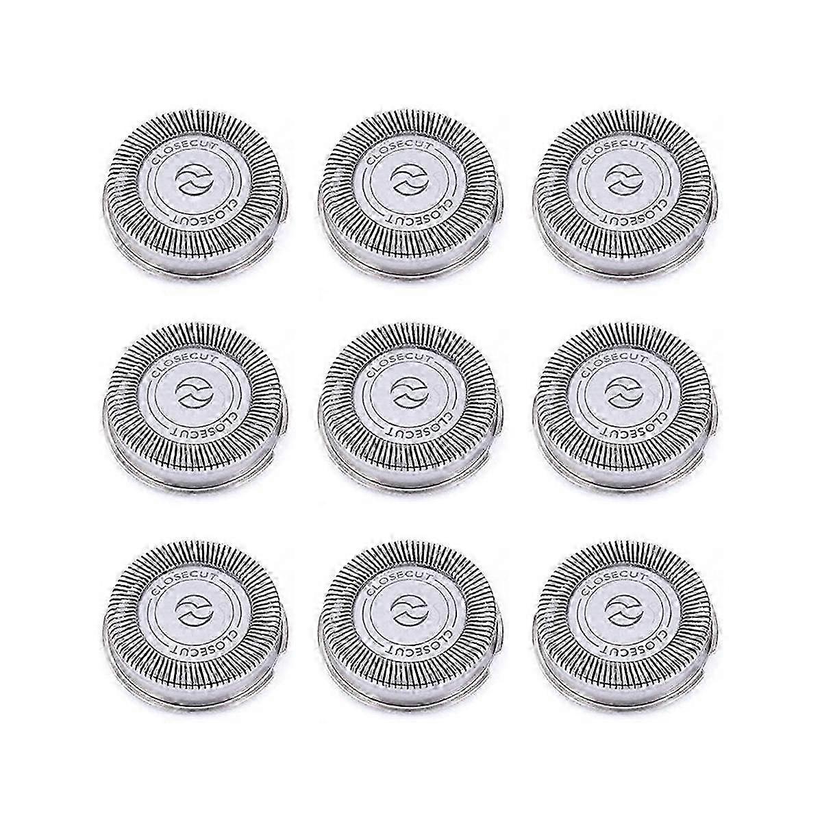 9Pack SH30 Replacement Heads for Series 3000, 2000, 1000 and S738, with Durable Sharp Blades