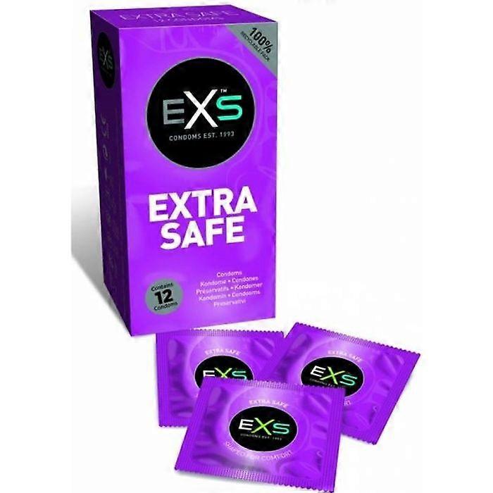THICK CONDOM Extra Safe thick condoms x12 EXS