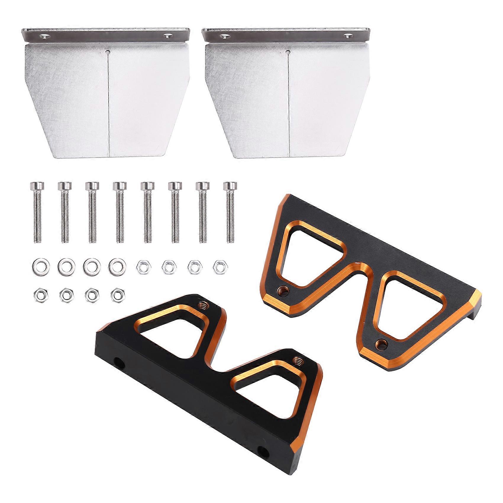 2Pcs Metal Trim Tabs Wave Balance Flaps Water Pressure Plate for RC Racing Boat O/V Yacht MONO