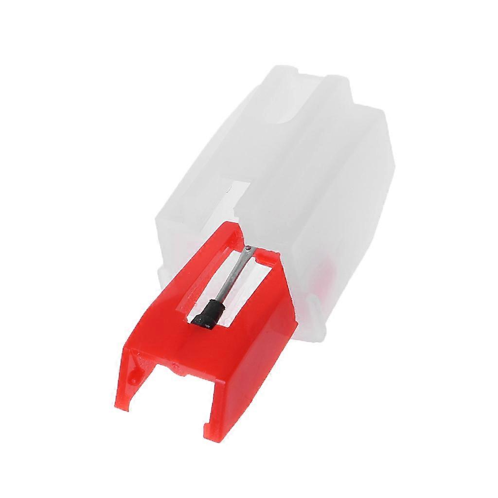 Turntable Phonograph Diamond Stylus Needles Accessories Cartridge Replacement Stylus Needles for Gramophone Record Red