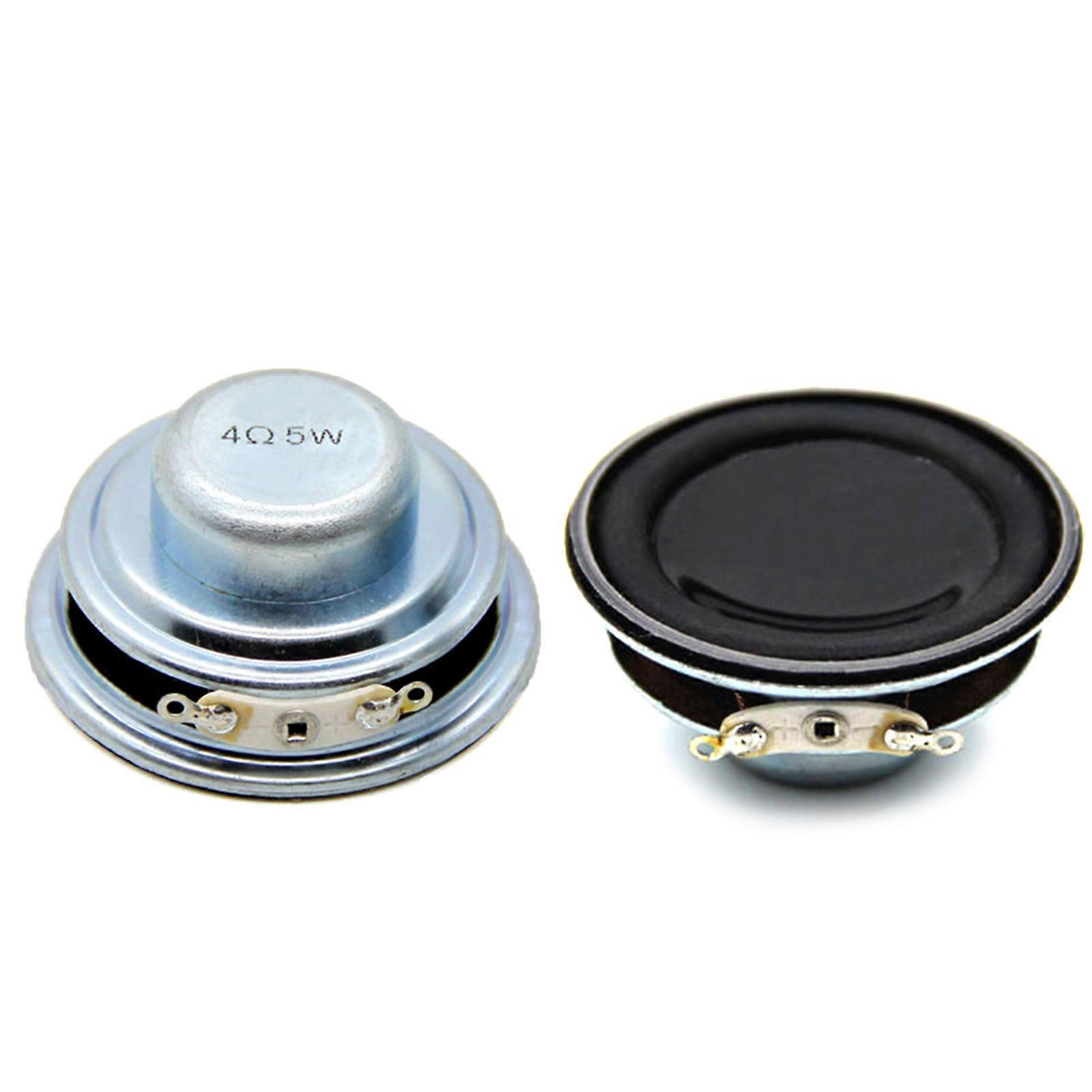 Versatile 45mm 5W Speaker Unit Internal Magnetic Loudspeaker Powerful & Compact Speaker Works with Most Devices Durable Multicolor