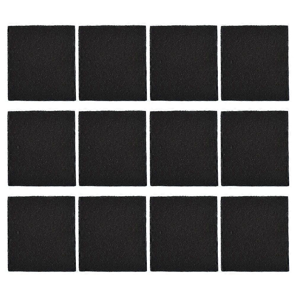 12pcs Litter Box Filters Cat Litter Box Activated Carbon Filters Litter Deodorizers