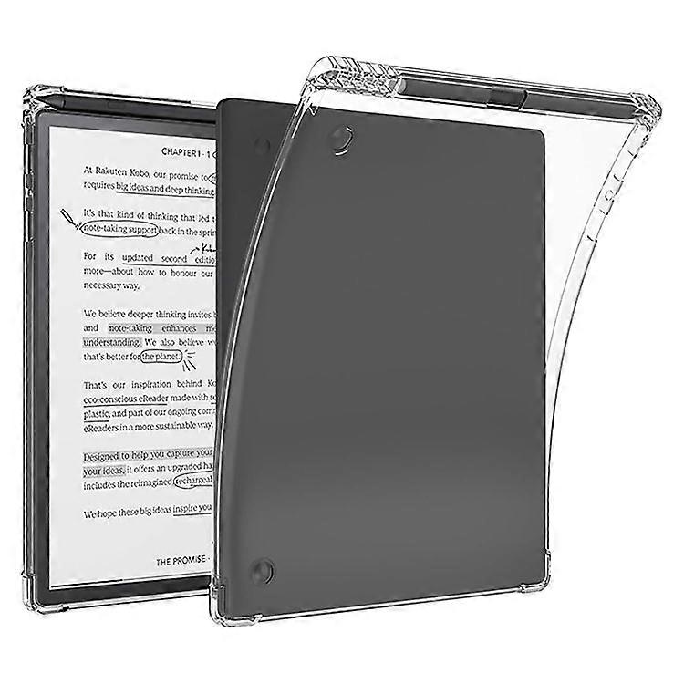 Compatible For Kobo Elipsa 2E e-Reader Case Four Corner Anti-drop TPU Cover with Pen Slot