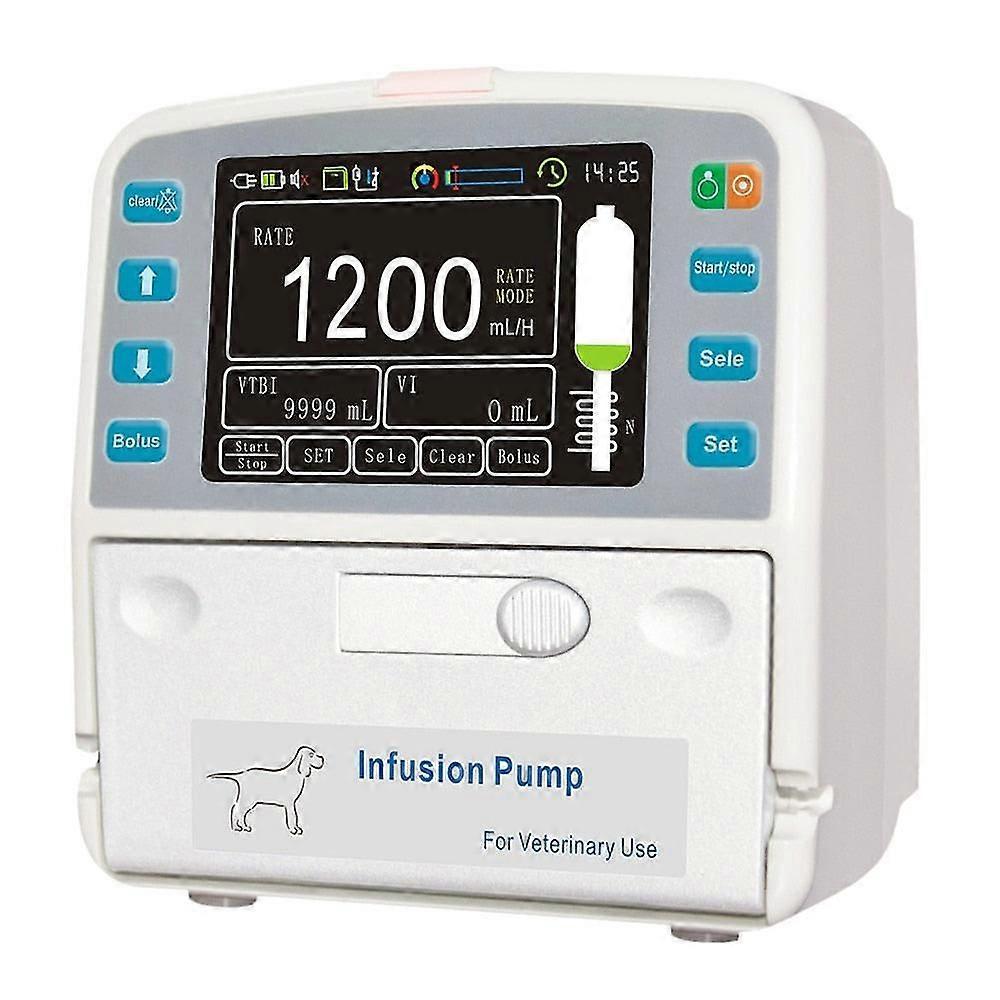 Portable Smart Veterinary Real Time Rechargeable High Quality Digital Infusion Pump Device