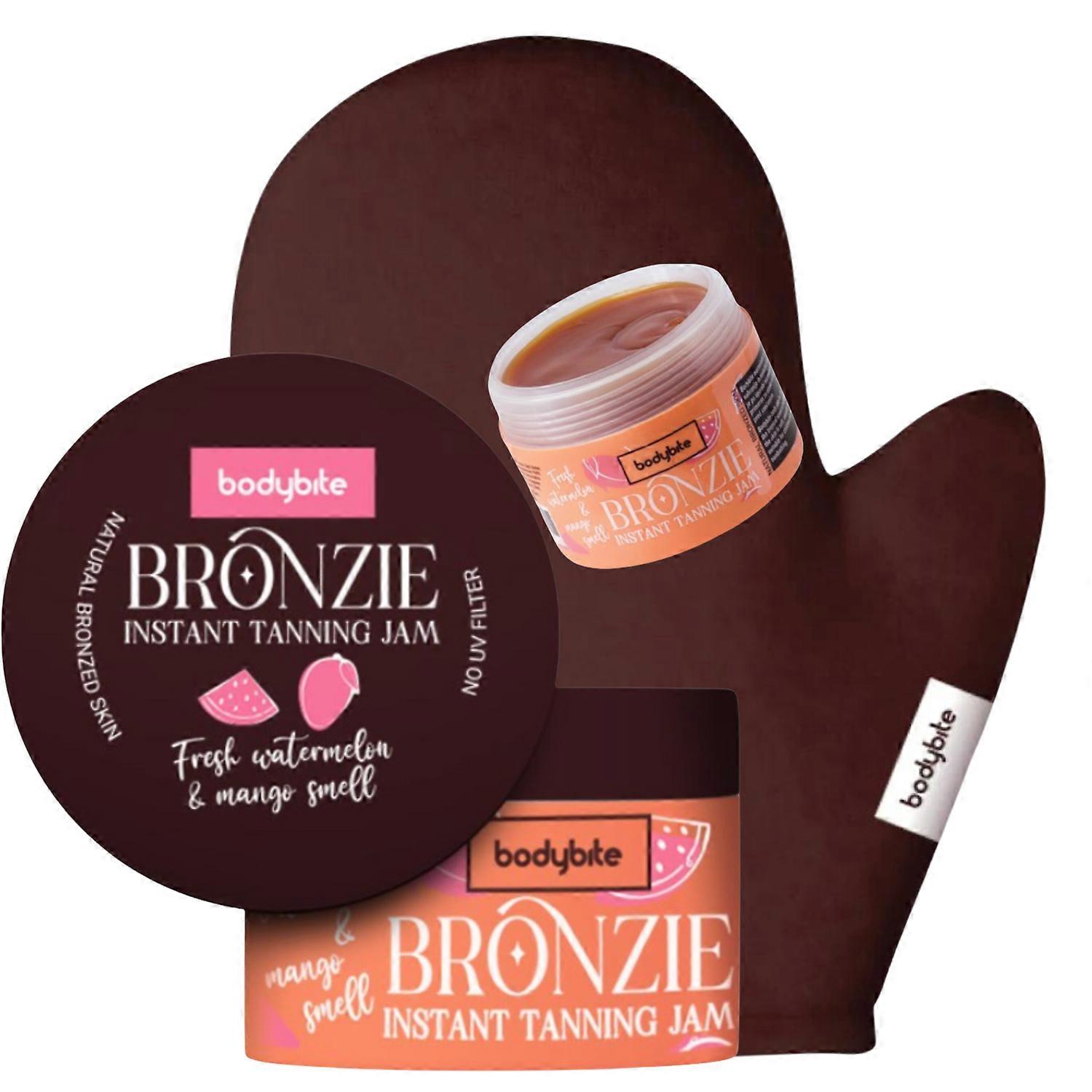Bodybited bronze cream accelerating tanning