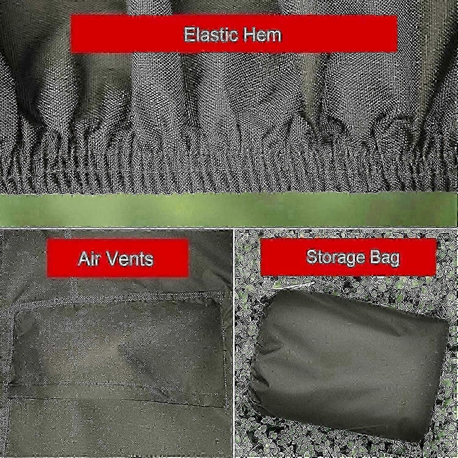 Cubierta impermeable de cortadora de césped resistente 210d para tractor de cortadora de césped