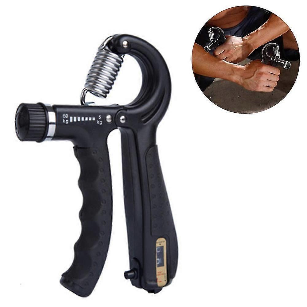Hand Grip Strengthener Counting Compatible Withearm Trainer Workout Exerciser